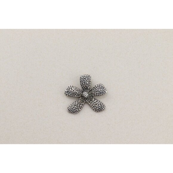 Pendant Only Sterling Silver Flower Pendant Silpada 1 1/2" x 1 1/2" - Picture 5 of 6